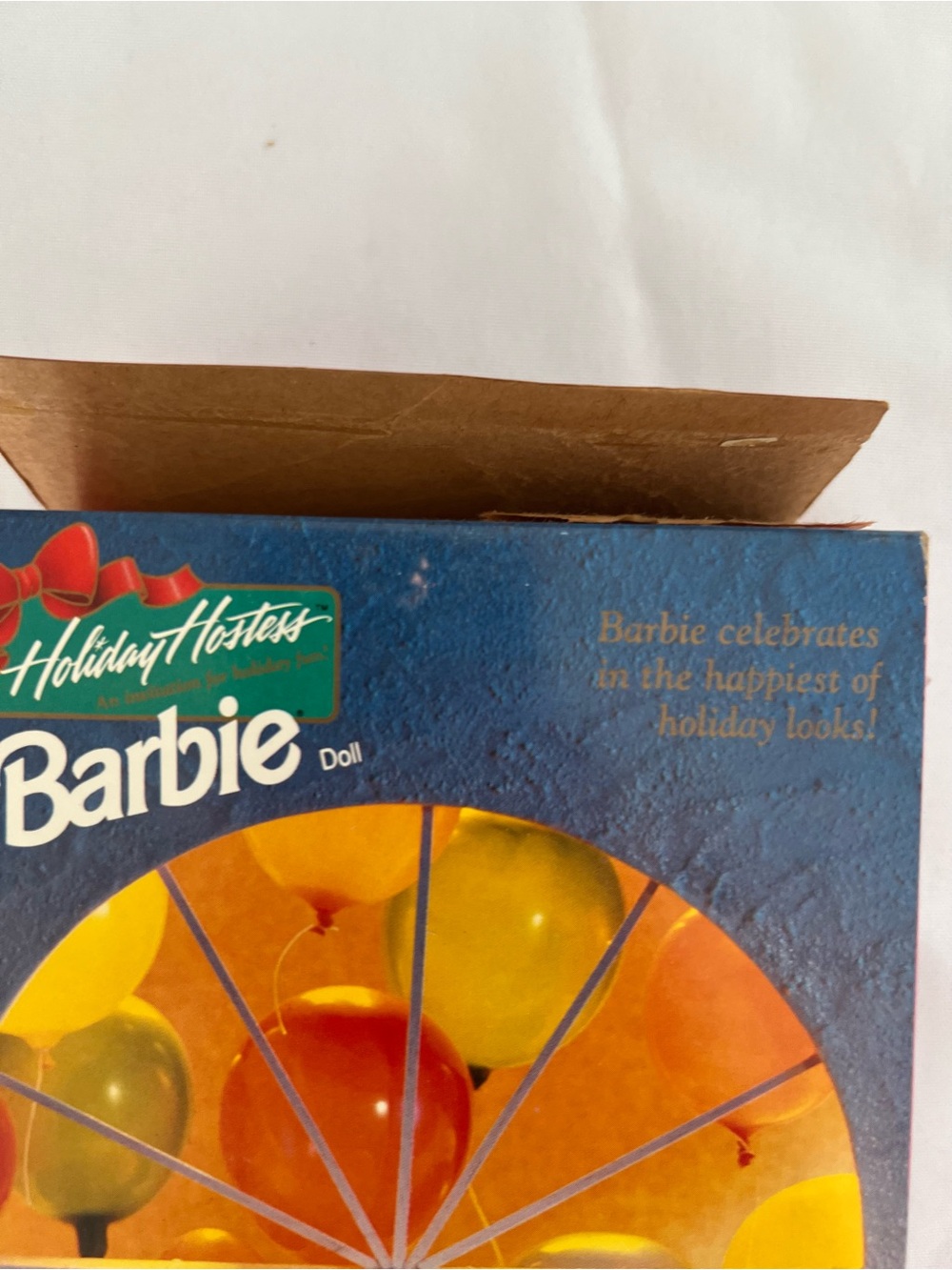 Vintage 1992 Barbie Holiday Hostess Doll - Red, White & Green Accents - Picture 8 of 9